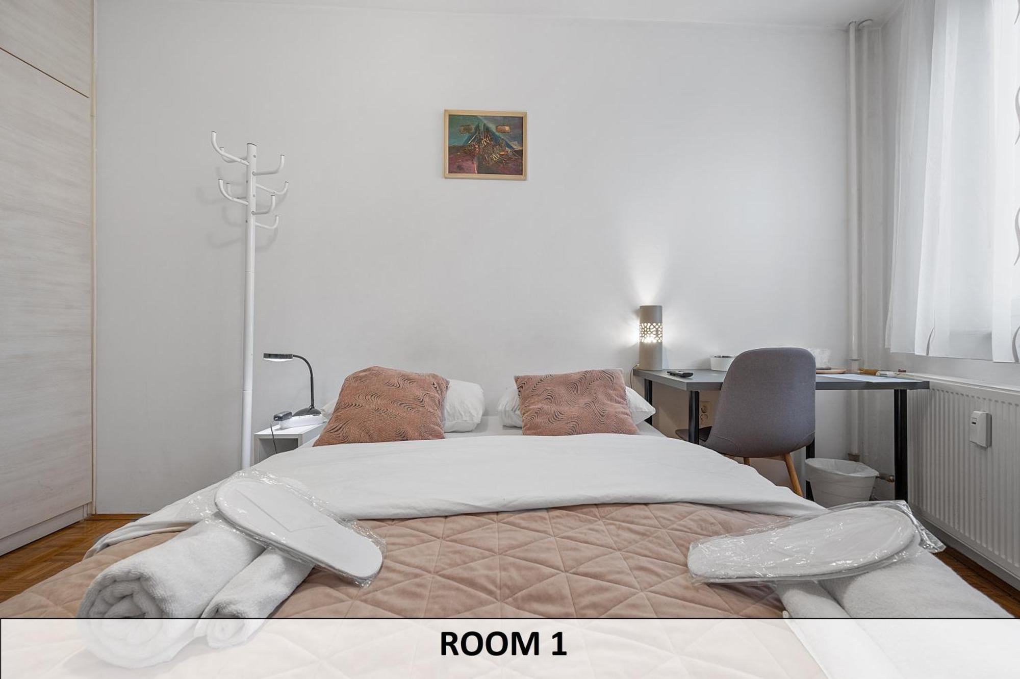 Apartman I Sobe Sofi With Common Kitchen Bathroom And Toilet Zagreb Eksteriør bilde