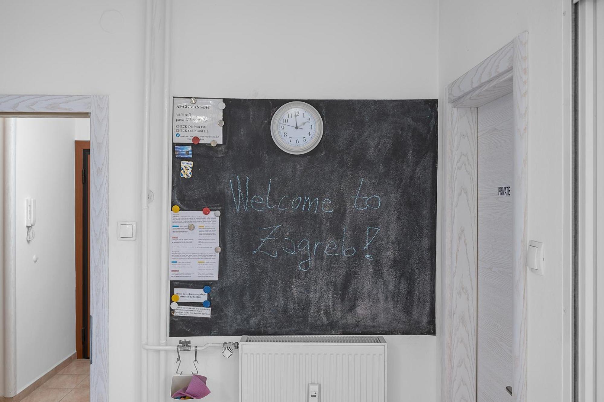 Apartman I Sobe Sofi With Common Kitchen Bathroom And Toilet Zagreb Eksteriør bilde